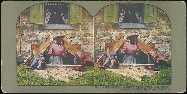 [Group of 71 Stereograph Views of African-Americans and Early Black American Culture, including Colloquial Black Humor], Francis Hendricks (American, Syracuse, New York), Albumen silver prints