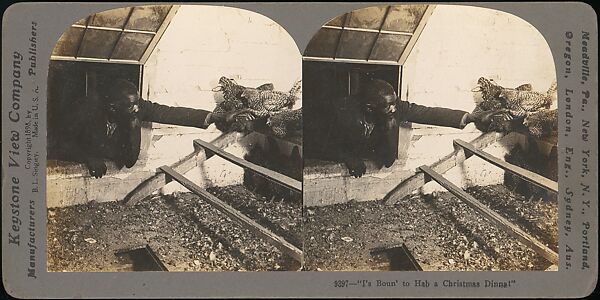 [Group of 71 Stereograph Views of African-Americans and Early Black American Culture, including Colloquial Black Humor], Francis Hendricks (American, Syracuse, New York), Albumen silver prints