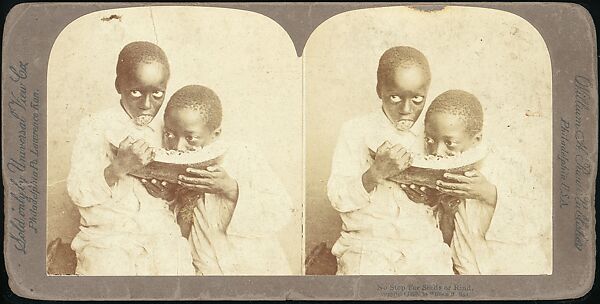 [Group of 71 Stereograph Views of African-Americans and Early Black American Culture, including Colloquial Black Humor], Francis Hendricks (American, Syracuse, New York), Albumen silver prints
