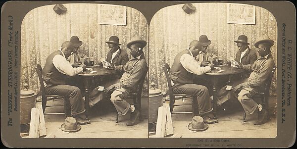 [Group of 71 Stereograph Views of African-Americans and Early Black American Culture, including Colloquial Black Humor], Francis Hendricks (American, Syracuse, New York), Albumen silver prints
