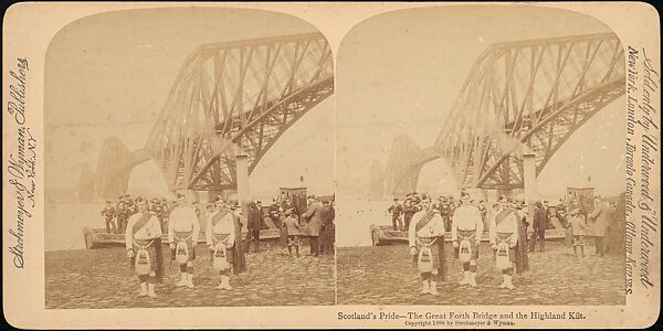 [Group of 7 Stereograph Views of the Forth Bridge, Queensferry, Scotland], International Stereoscopic View Company (American), Albumen silver prints