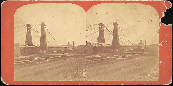 [Group of 23 Stereograph Views of Railroad Bridges], E. P. Libby (American), Albumen silver prints 