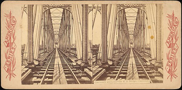 [Group of 23 Stereograph Views of Railroad Bridges], E. P. Libby (American), Albumen silver prints