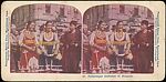 [Group of 3 Stereograph Views of Bulgarians in Traditional Clothing], Unknown, Albumen silver prints