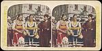 [Group of 3 Stereograph Views of Bulgarians in Traditional Clothing], Unknown, Albumen silver prints