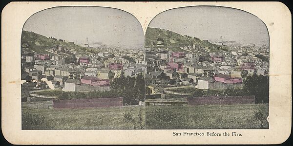 [Group of 26 Stereograph Views of San Francisco, California], Continent Stereoscopic Company (New York), Albumen silver prints