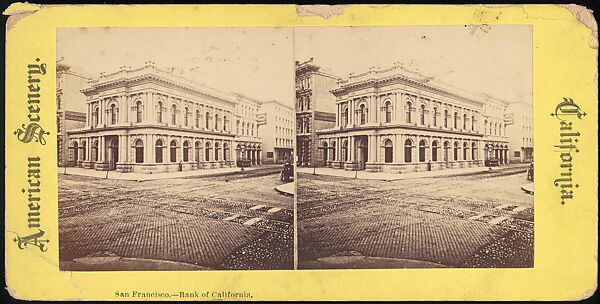 [Group of 26 Stereograph Views of San Francisco, California], Continent Stereoscopic Company (New York), Albumen silver prints