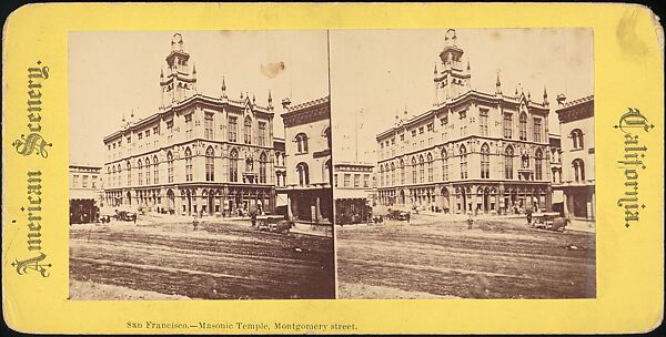 [Group of 26 Stereograph Views of San Francisco, California], Continent Stereoscopic Company (New York), Albumen silver prints