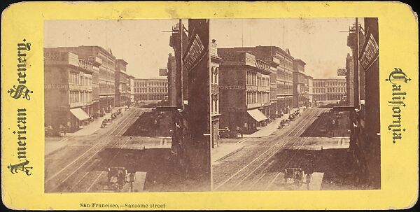 [Group of 26 Stereograph Views of San Francisco, California], Continent Stereoscopic Company (New York), Albumen silver prints