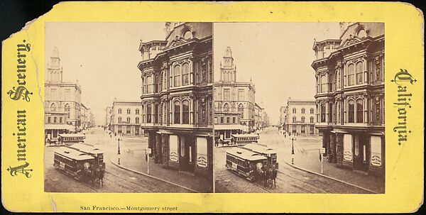 [Group of 26 Stereograph Views of San Francisco, California], Continent Stereoscopic Company (New York), Albumen silver prints