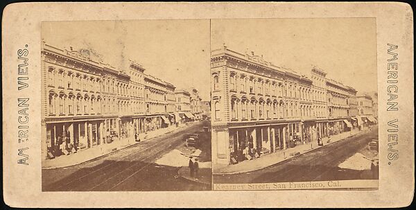 [Group of 26 Stereograph Views of San Francisco, California], Continent Stereoscopic Company (New York), Albumen silver prints