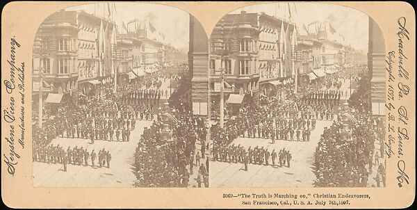 [Group of 26 Stereograph Views of San Francisco, California], Continent Stereoscopic Company (New York), Albumen silver prints