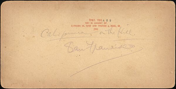 [Group of 26 Stereograph Views of San Francisco, California], Continent Stereoscopic Company (New York), Albumen silver prints