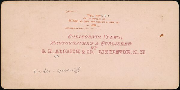 [Group of 100 Stereograph Views of California Nature and Landscapes With a Focus on Yosemite], Keystone View Company, Albumen silver prints