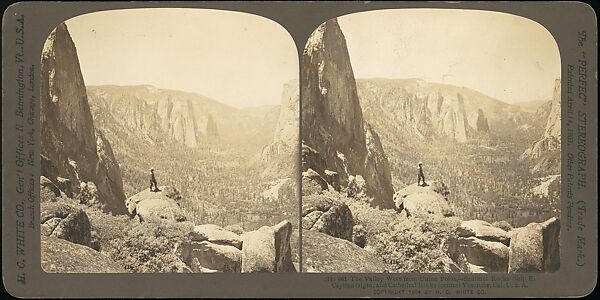 [Group of 100 Stereograph Views of California Nature and Landscapes With a Focus on Yosemite], Keystone View Company, Albumen silver prints