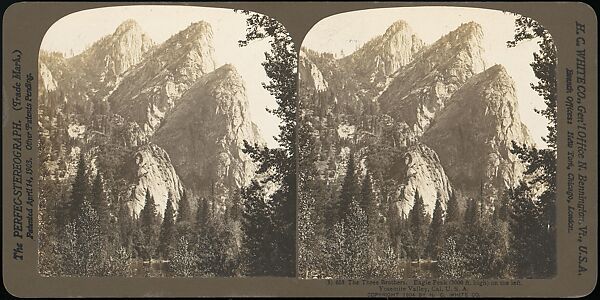 [Group of 100 Stereograph Views of California Nature and Landscapes With a Focus on Yosemite], Keystone View Company, Albumen silver prints