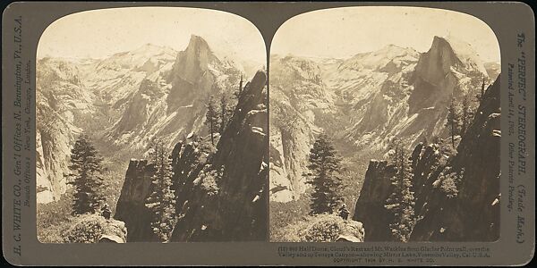 [Group of 100 Stereograph Views of California Nature and Landscapes With a Focus on Yosemite], Keystone View Company, Albumen silver prints