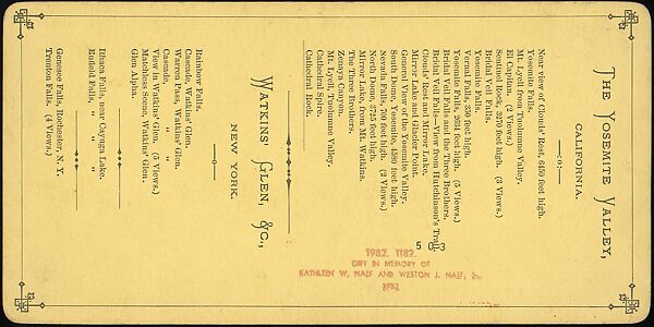 [Group of 100 Stereograph Views of California Nature and Landscapes With a Focus on Yosemite], Keystone View Company, Albumen silver prints