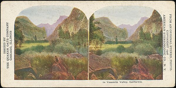 [Group of 100 Stereograph Views of California Nature and Landscapes With a Focus on Yosemite], Keystone View Company, Albumen silver prints
