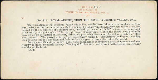 [Group of 100 Stereograph Views of California Nature and Landscapes With a Focus on Yosemite], Keystone View Company, Albumen silver prints