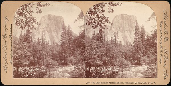 [Group of 100 Stereograph Views of California Nature and Landscapes With a Focus on Yosemite], Keystone View Company, Albumen silver prints