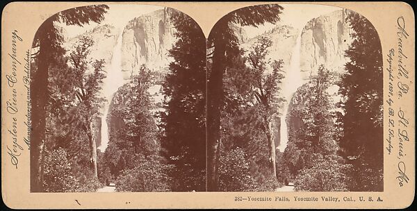 [Group of 100 Stereograph Views of California Nature and Landscapes With a Focus on Yosemite], Keystone View Company, Albumen silver prints