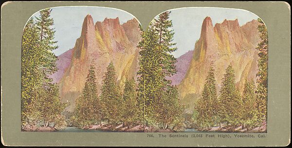 [Group of 100 Stereograph Views of California Nature and Landscapes With a Focus on Yosemite], Keystone View Company, Albumen silver prints