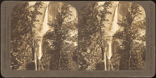 [Group of 100 Stereograph Views of California Nature and Landscapes With a Focus on Yosemite], Keystone View Company, Albumen silver prints