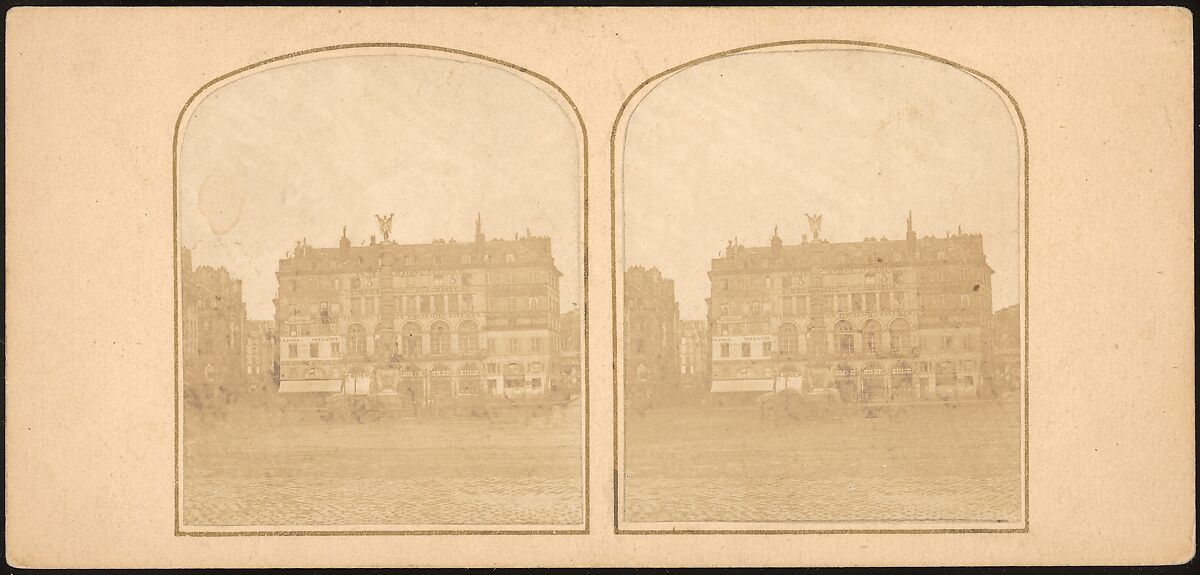 [Group of 17 Early Calotype Stereograph Views], Unknown, Albumen silver prints
