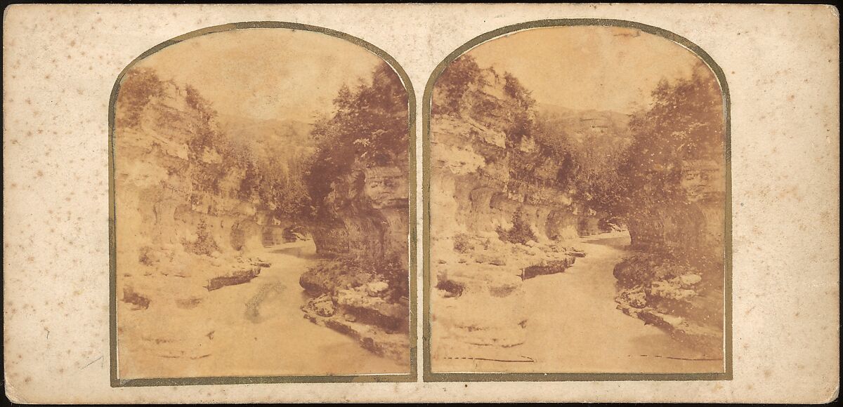 [Group of 17 Early Calotype Stereograph Views], Unknown, Albumen silver prints