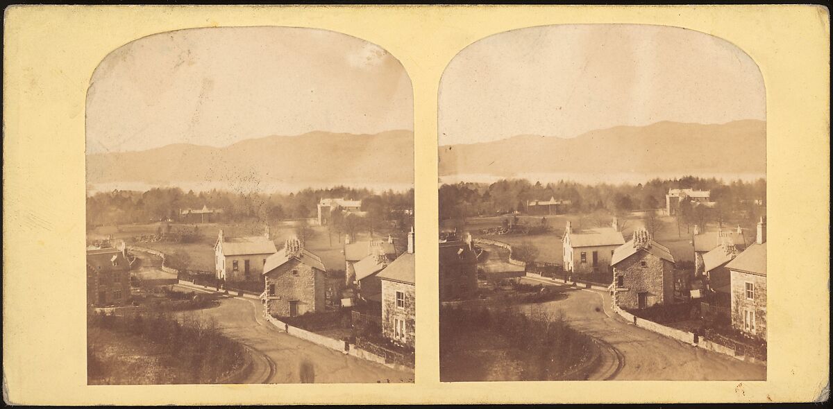 [Group of 17 Early Calotype Stereograph Views], Unknown, Albumen silver prints