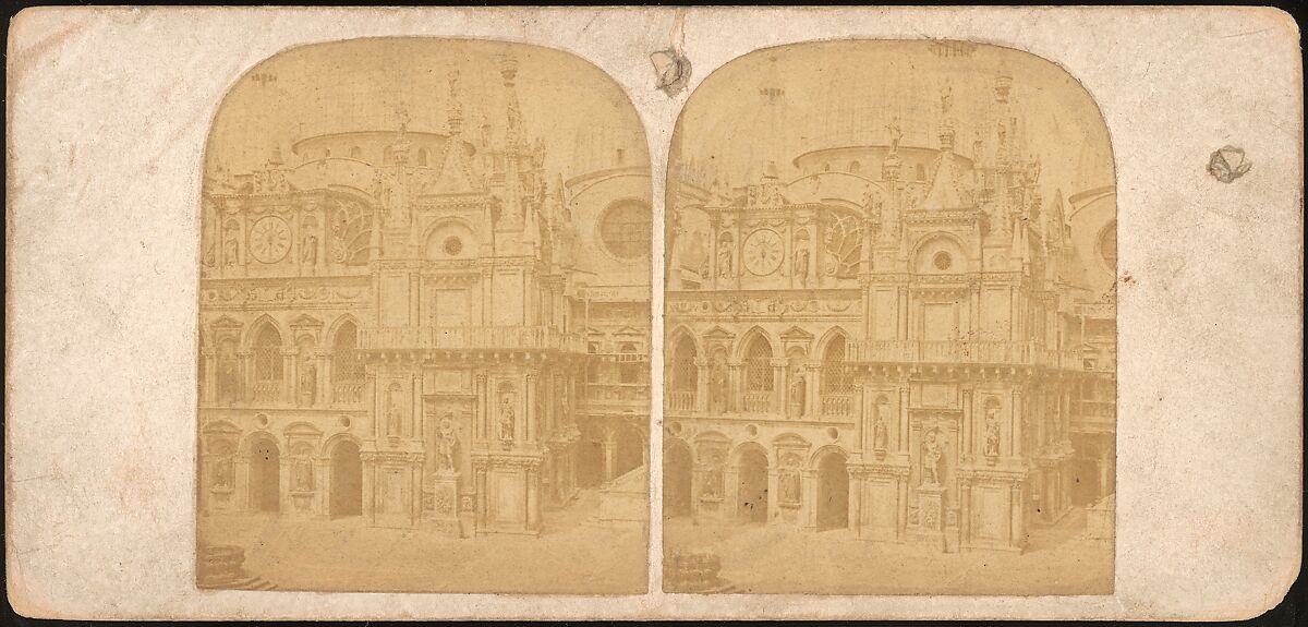 [Group of 17 Early Calotype Stereograph Views], Unknown, Albumen silver prints