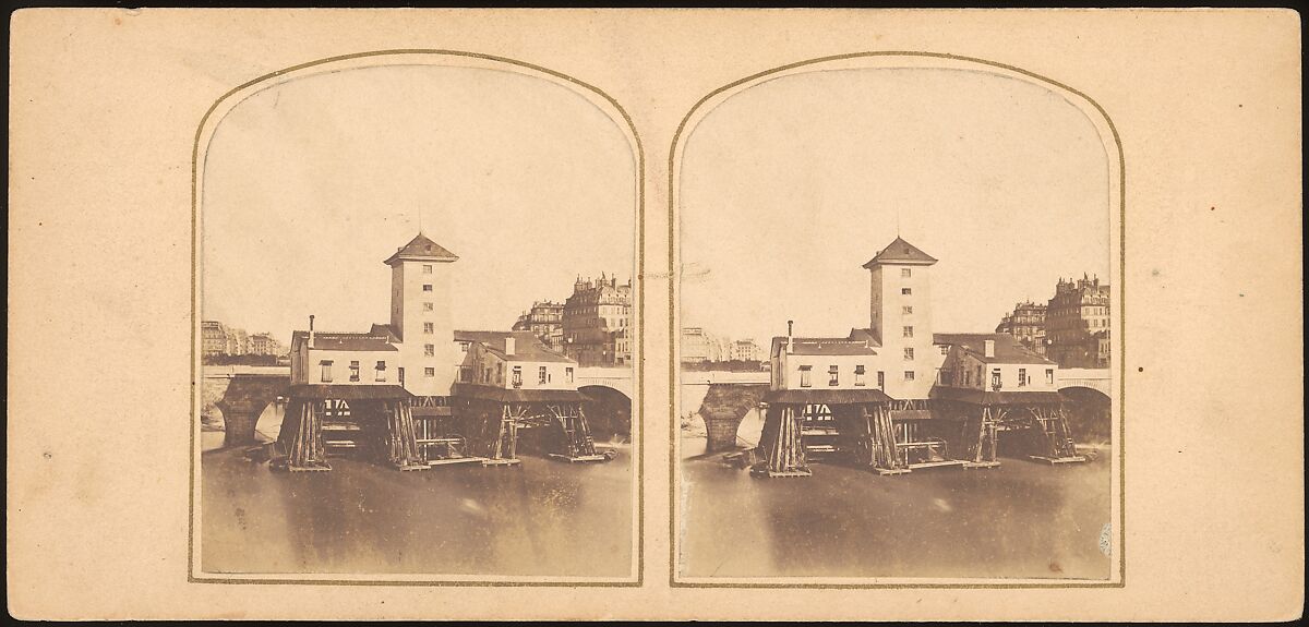 [Group of 17 Early Calotype Stereograph Views], Unknown, Albumen silver prints