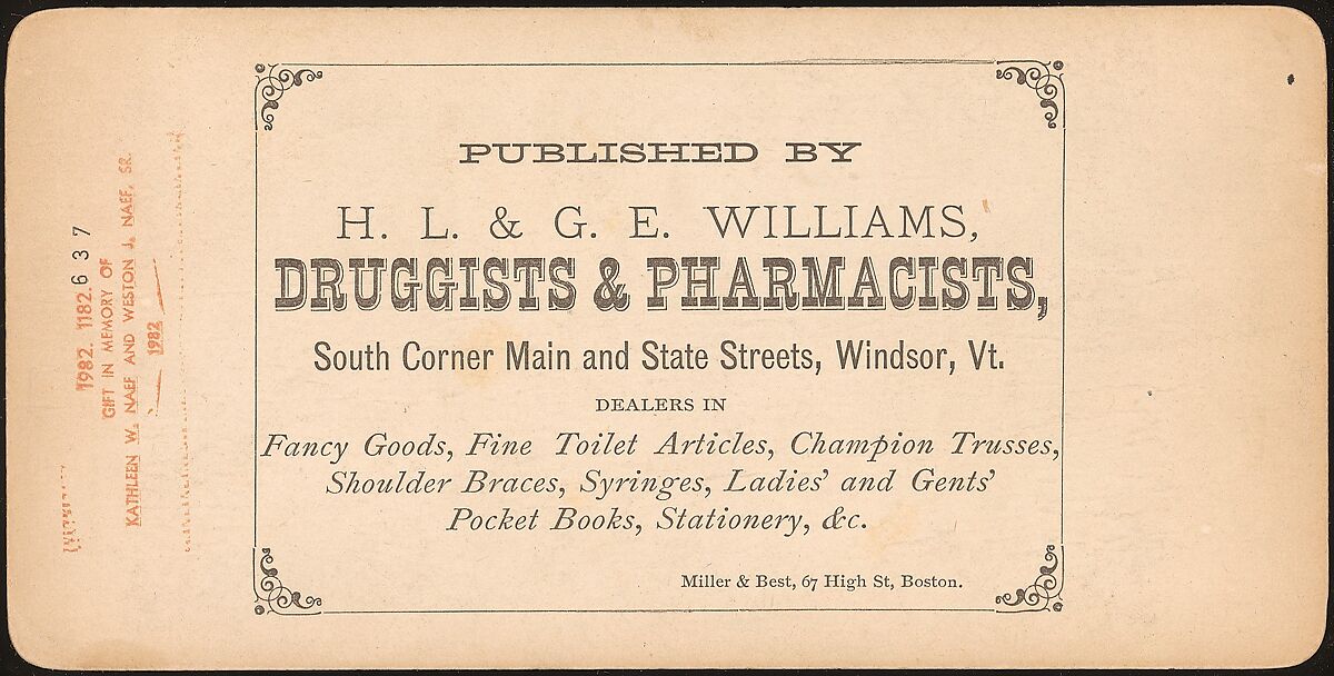 [Group of 5 Stereograph Views of Canals], Unknown (American), Albumen silver prints