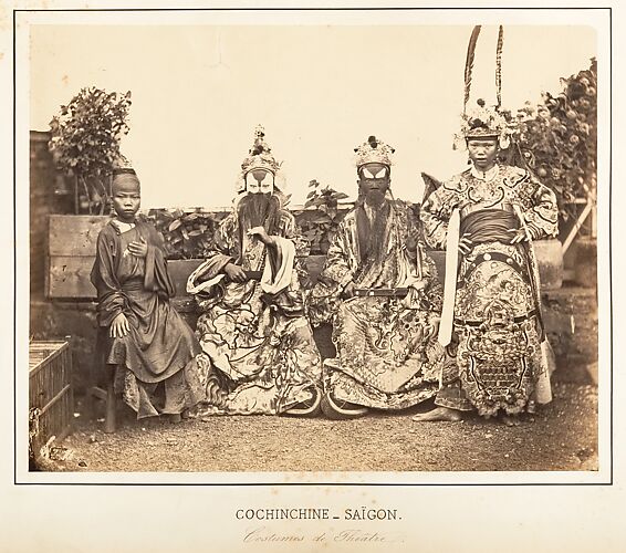 Costumes de Théâtre, Saïgon, Cochinchine