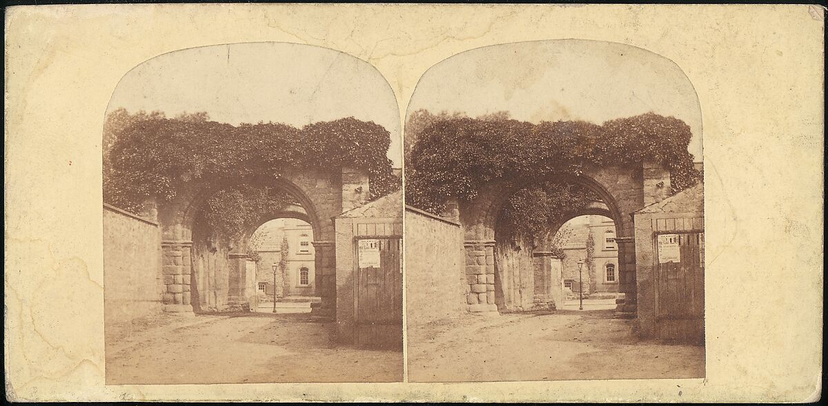 [Group of 16 Early Stereograph Views of British Abbeys], Unknown (British), Albumen silver prints 