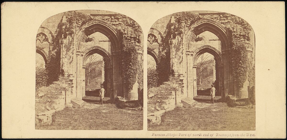 [Group of 16 Early Stereograph Views of British Abbeys], Unknown (British), Albumen silver prints