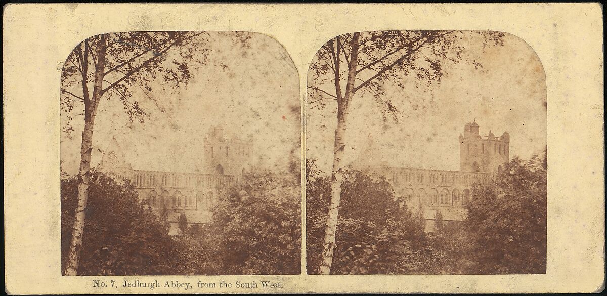 [Group of 16 Early Stereograph Views of British Abbeys], Unknown (British), Albumen silver prints