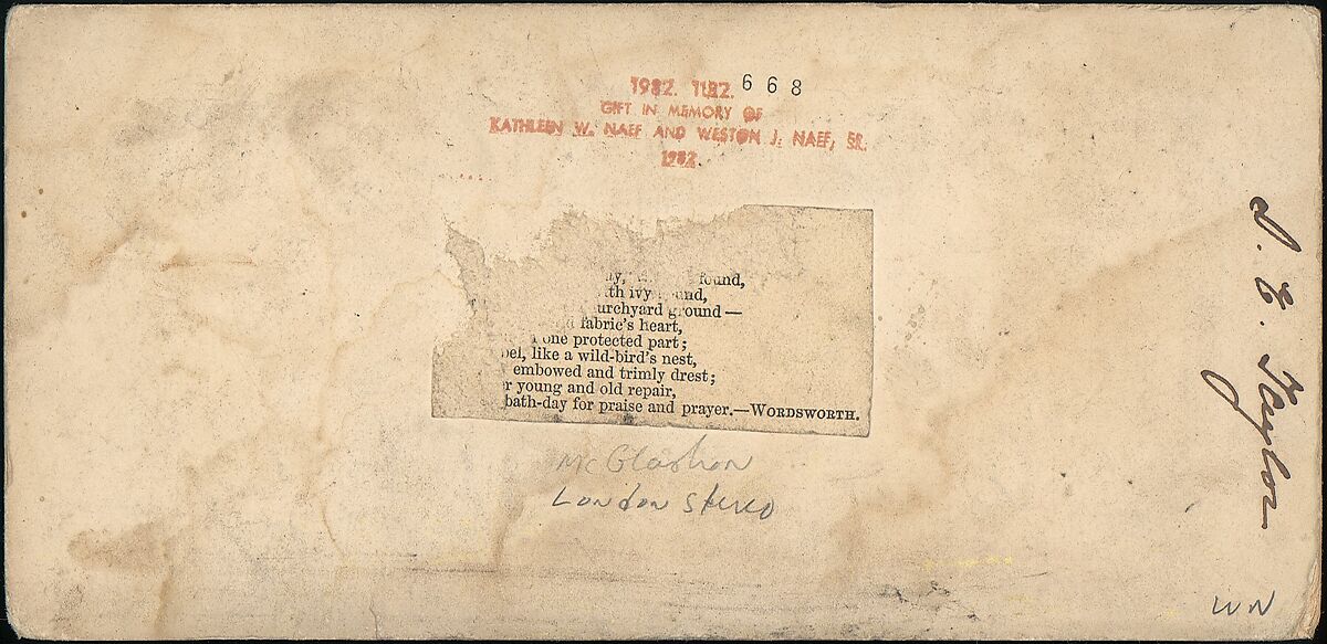 [Group of 16 Early Stereograph Views of British Abbeys], Unknown (British), Albumen silver prints