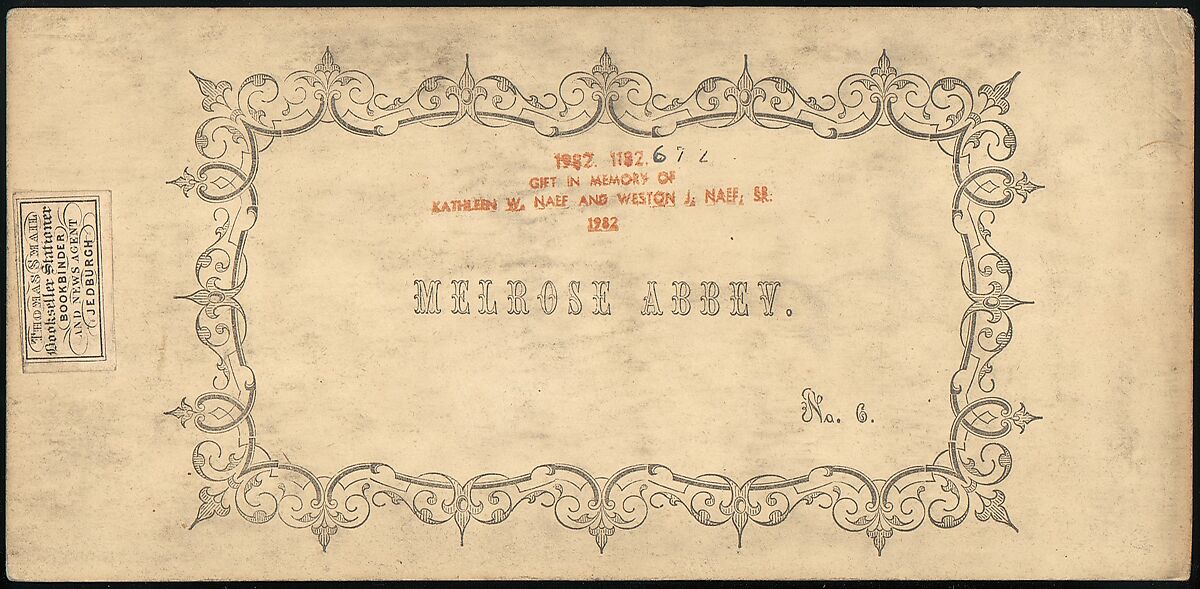 [Group of 16 Early Stereograph Views of British Abbeys], Unknown (British), Albumen silver prints