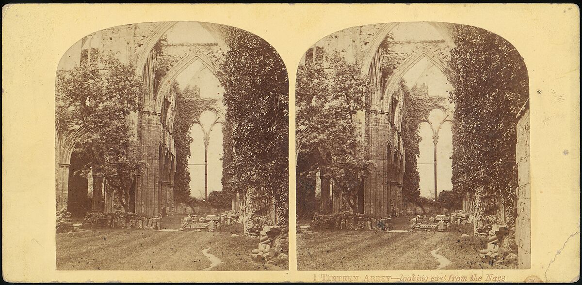 [Group of 16 Early Stereograph Views of British Abbeys], Unknown (British), Albumen silver prints