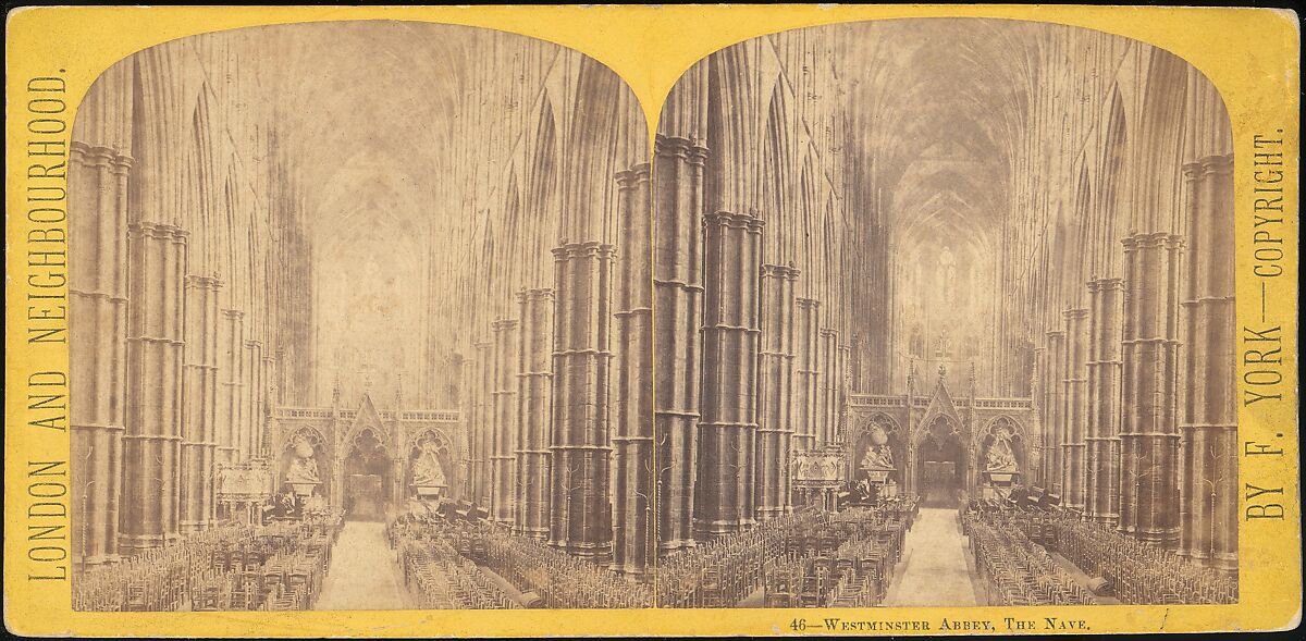 [Group of 16 Early Stereograph Views of British Abbeys], Unknown (British), Albumen silver prints