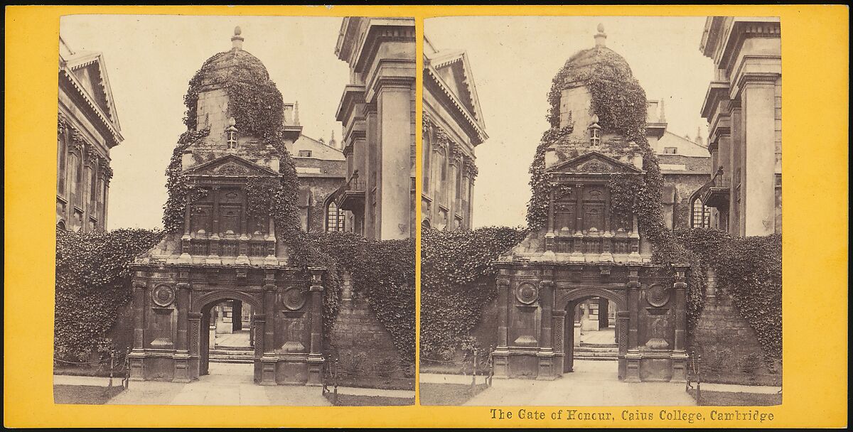 [Group of 15 Early Stereograph Views of Cambridge, England and the Surrounding Area], Thomas Small (British), Albumen silver prints