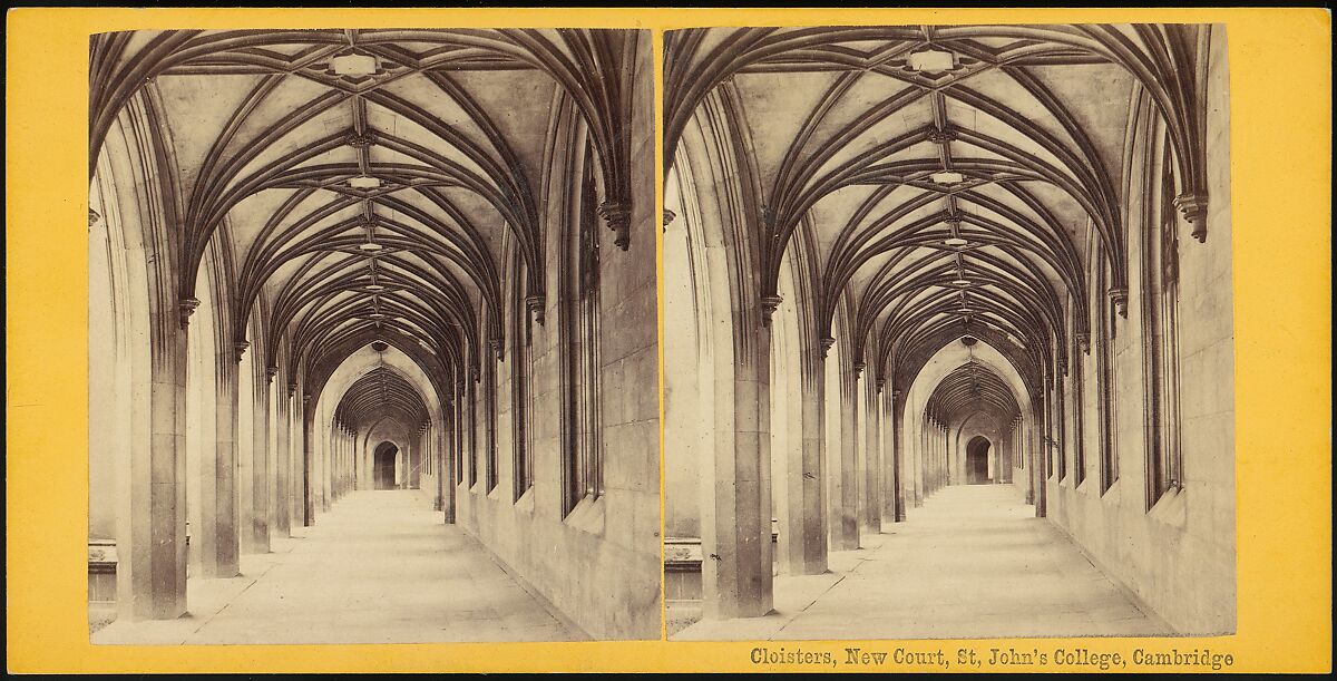 [Group of 15 Early Stereograph Views of Cambridge, England and the Surrounding Area], Thomas Small (British), Albumen silver prints