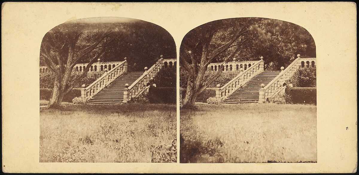 [Group of 15 Early Stereograph Views of Cambridge, England and the Surrounding Area], Thomas Small (British), Albumen silver prints
