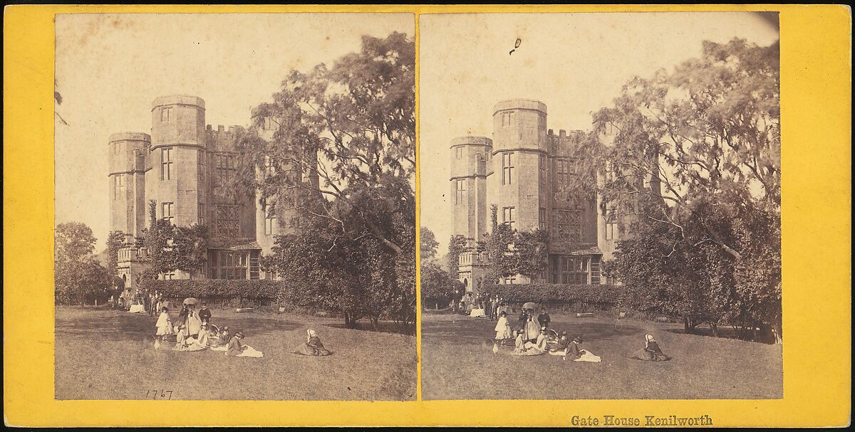 [Group of 13 Early Stereograph Views of British Castles], London Stereoscopic Company (British), Albumen silver prints