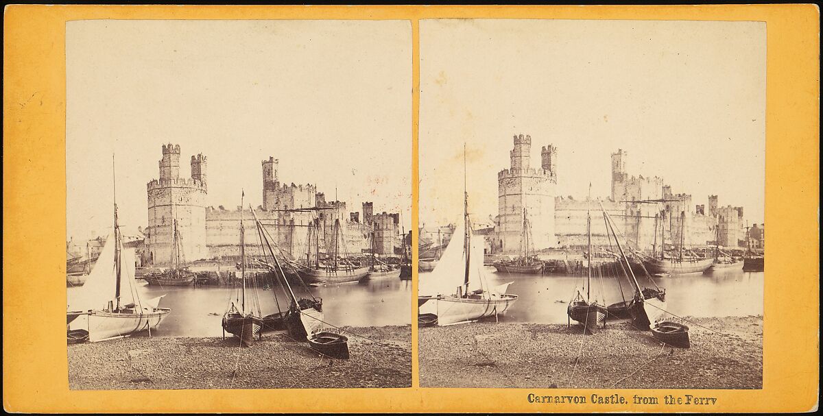 [Group of 13 Early Stereograph Views of British Castles], London Stereoscopic Company (British), Albumen silver prints