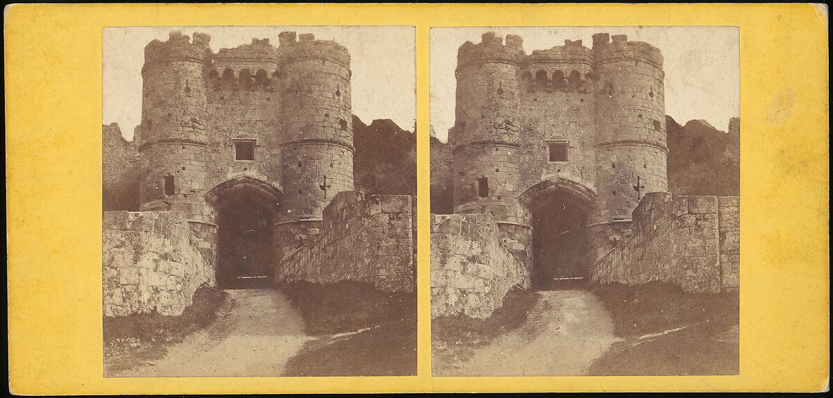 [Group of 13 Early Stereograph Views of British Castles], London Stereoscopic Company (British), Albumen silver prints