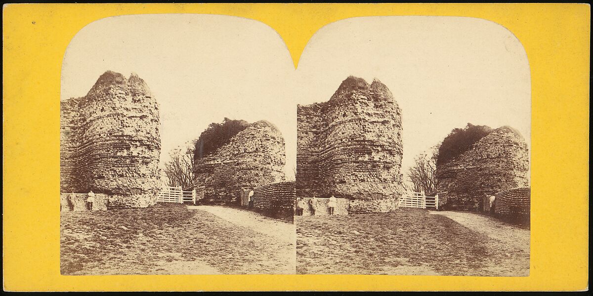 [Group of 13 Early Stereograph Views of British Castles], London Stereoscopic Company (British), Albumen silver prints