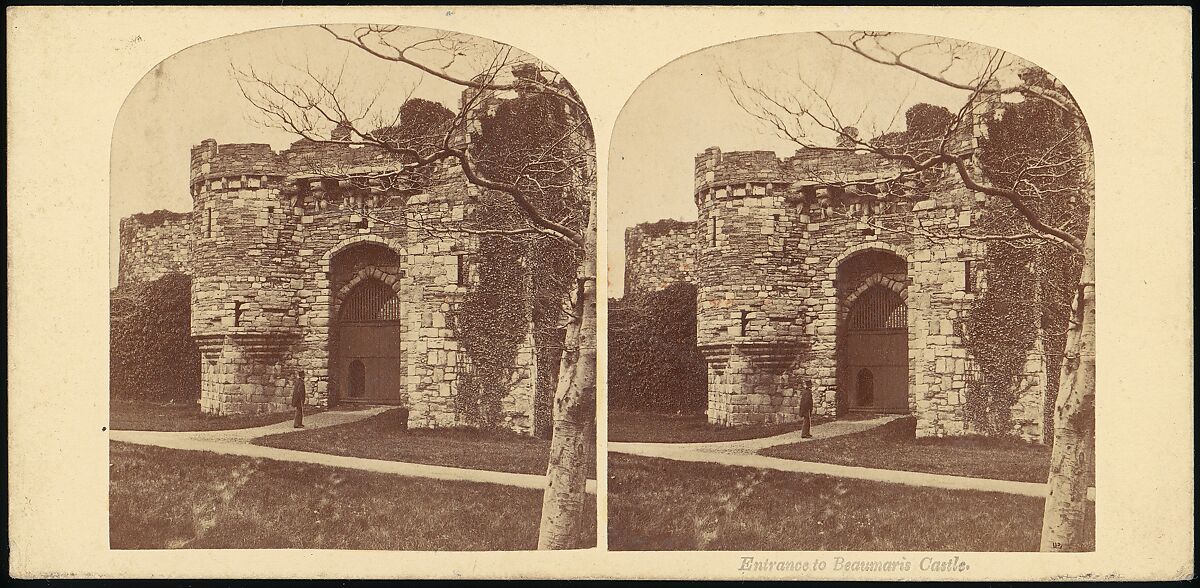 [Group of 13 Early Stereograph Views of British Castles], London Stereoscopic Company (British), Albumen silver prints